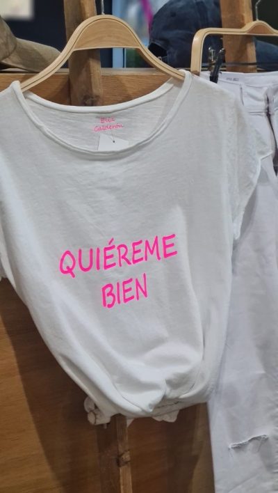 CAMISETA ¨QUIEREME BIEN ¨