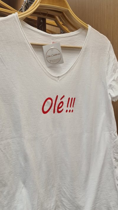 CAMISETA ¨OLÉ ¨